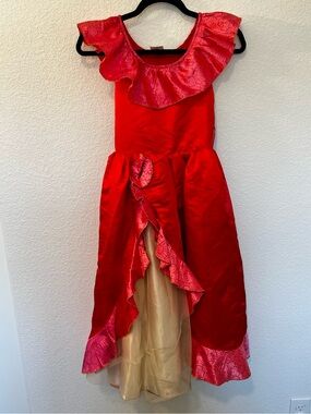 Disney Princess Elena of Avalor Red Dress- Size 9/10